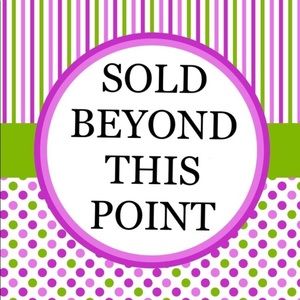 Everything beyond this point is sold